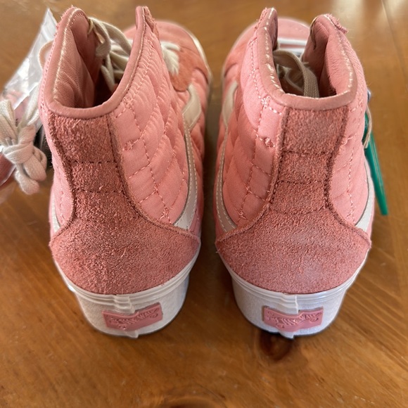 Men’s VANS Sneakers Sk8-Hi Reissue Platform LX Joe Freshgoods Coral Pink Size 10 - Picture 4 of 8